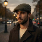 Liverpool Double Botton Washed Cotton Flat Cap