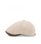 Liverpool Striped 6-Panels Newsboy Cap