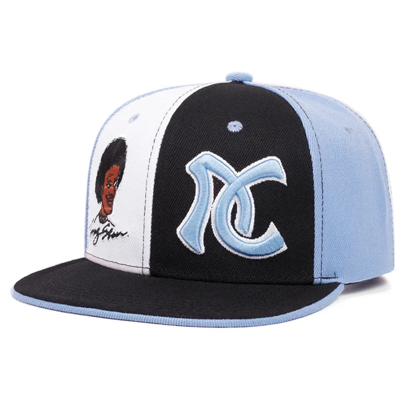 Long Stan AC Embroidered Snapback Cap