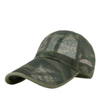 Long Visor Trucker Baseball Cap