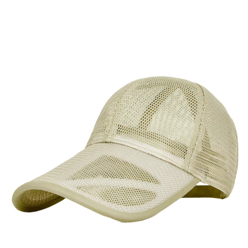 Long Visor Trucker Baseball Cap