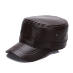 Longford Genuine Leather Army Cap