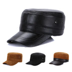 Longford Genuine Leather Army Cap