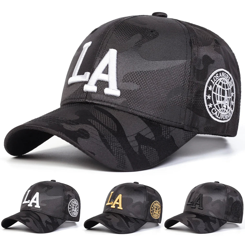 Los Angeles LA Camouflage Baseball Cap