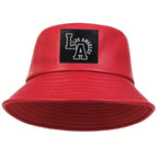 Los Angeles Leather Bucket Hat