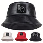 Los Angeles Leather Bucket Hat