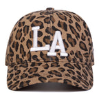 Los Angeles Leopard Print Baseball Cap