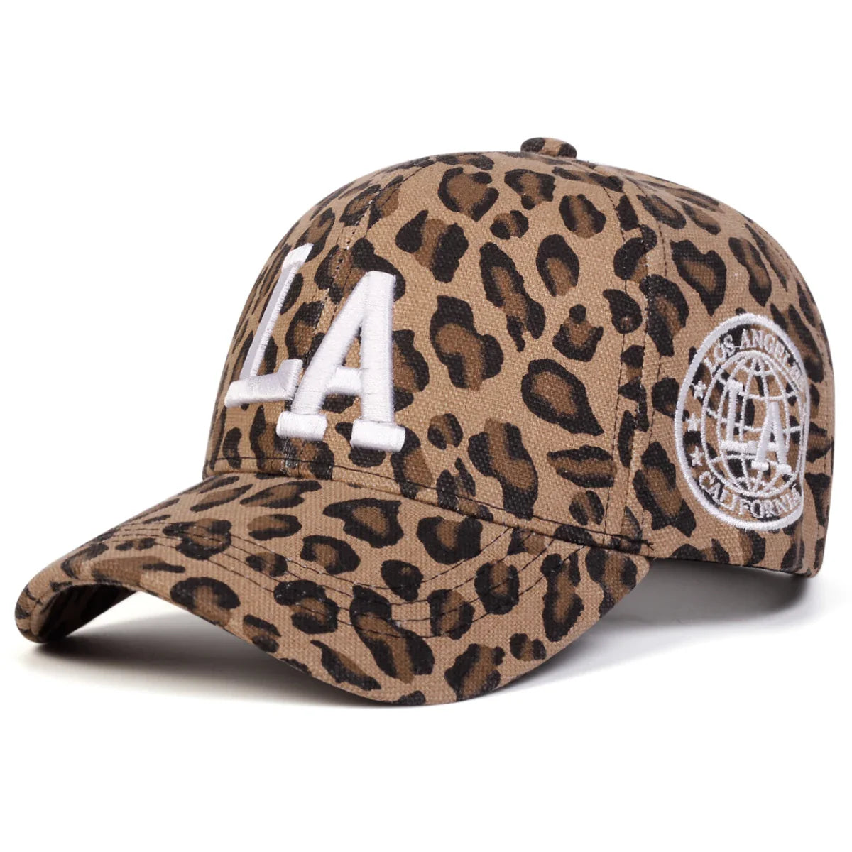 Los Angeles Leopard Print Baseball Cap