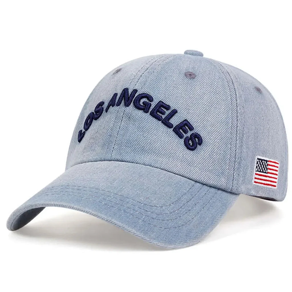 Los Angeles USA Denim Baseball Cap