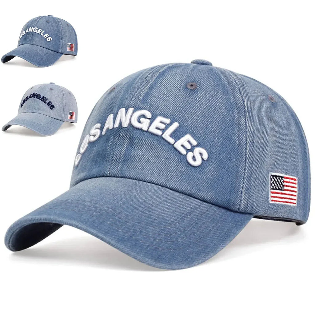 Los Angeles USA Denim Baseball Cap