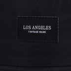 Los Angeles Vintage Black Bucket Hat