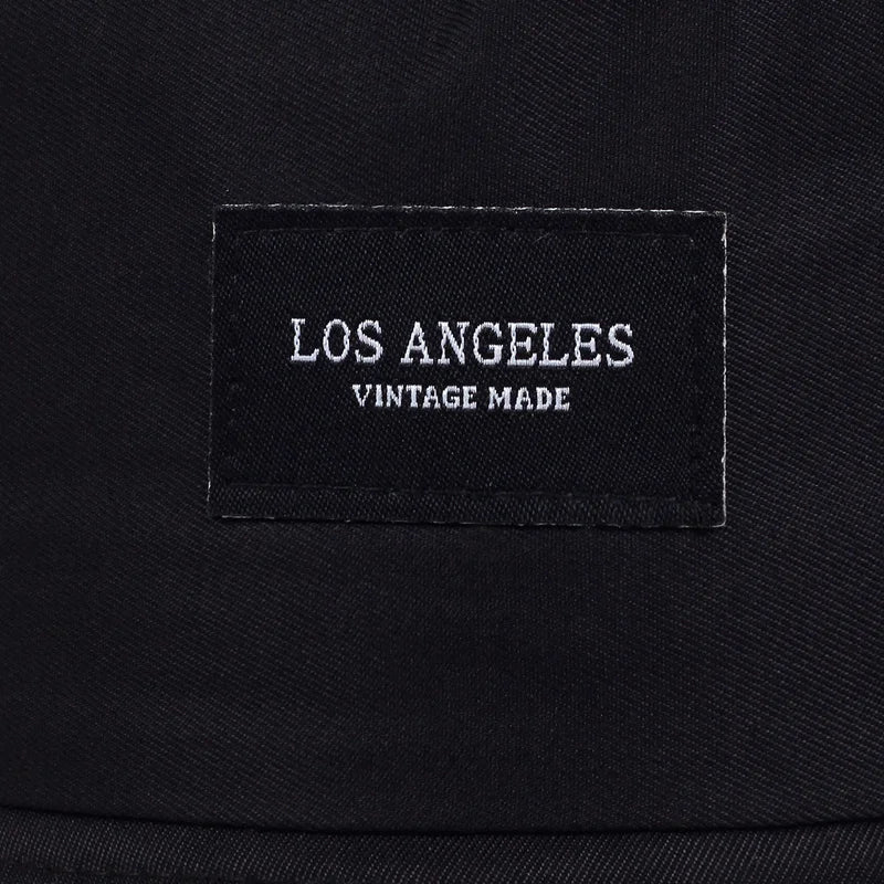 Los Angeles Vintage Black Bucket Hat
