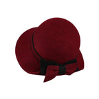Louise Women Winter Wool Bowknot Cloche Hat