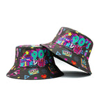 Love 90s Disco Reversible Bucket Hat