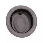 Lucca Gray Wool Porkpie Hat