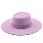 Lyss Wide Brimmed Porkpie Hat