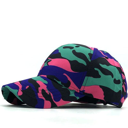 Pink Camouflage Baseball Cap