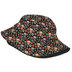 MEX Skulls & Flowers Bucket Hat