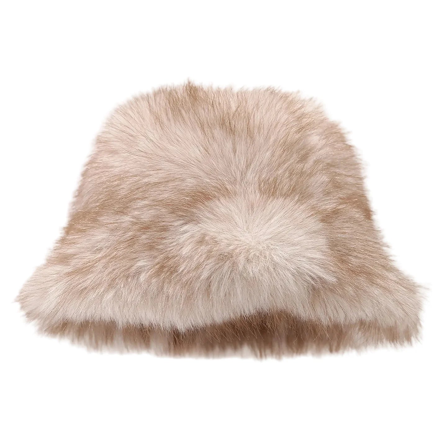 Madison Winter Plain Fur Bucket Hat