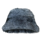 Madison Winter Plain Fur Bucket Hat