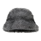 Madison Winter Plain Fur Bucket Hat