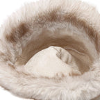 Madison Winter Plain Fur Bucket Hat