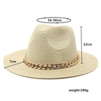 Magnum Golden Chain Fedora Hat