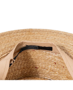 Maldives Summer Handmade Straw Porkpie Hat