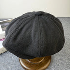Malham Vintage Denim 8-Panels Newsboy Cap