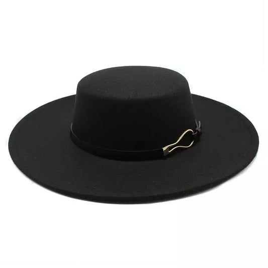 Malmedy Wide Brimmed Cotton Boater Hat