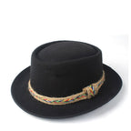 Manaos Plain Wool Porkpie Hat