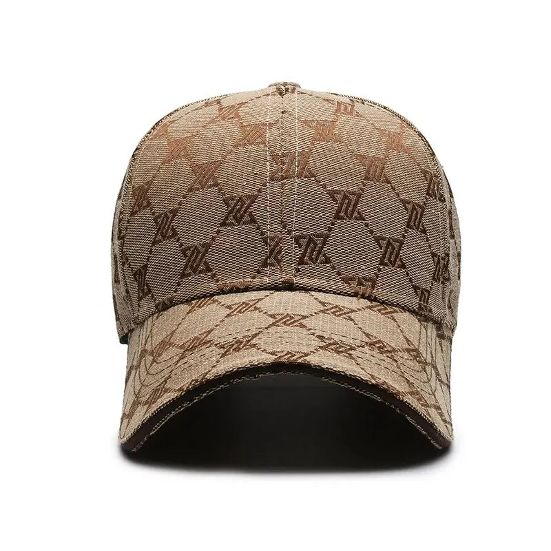 Manhattan Vintage Panels Cotton Baseball Cap