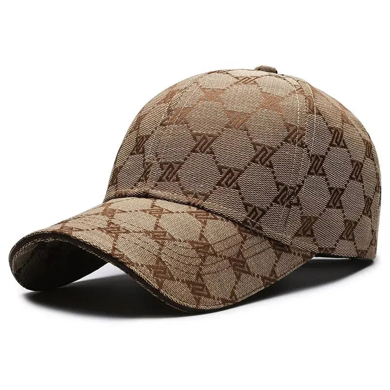 Manhattan Vintage Panels Cotton Baseball Cap
