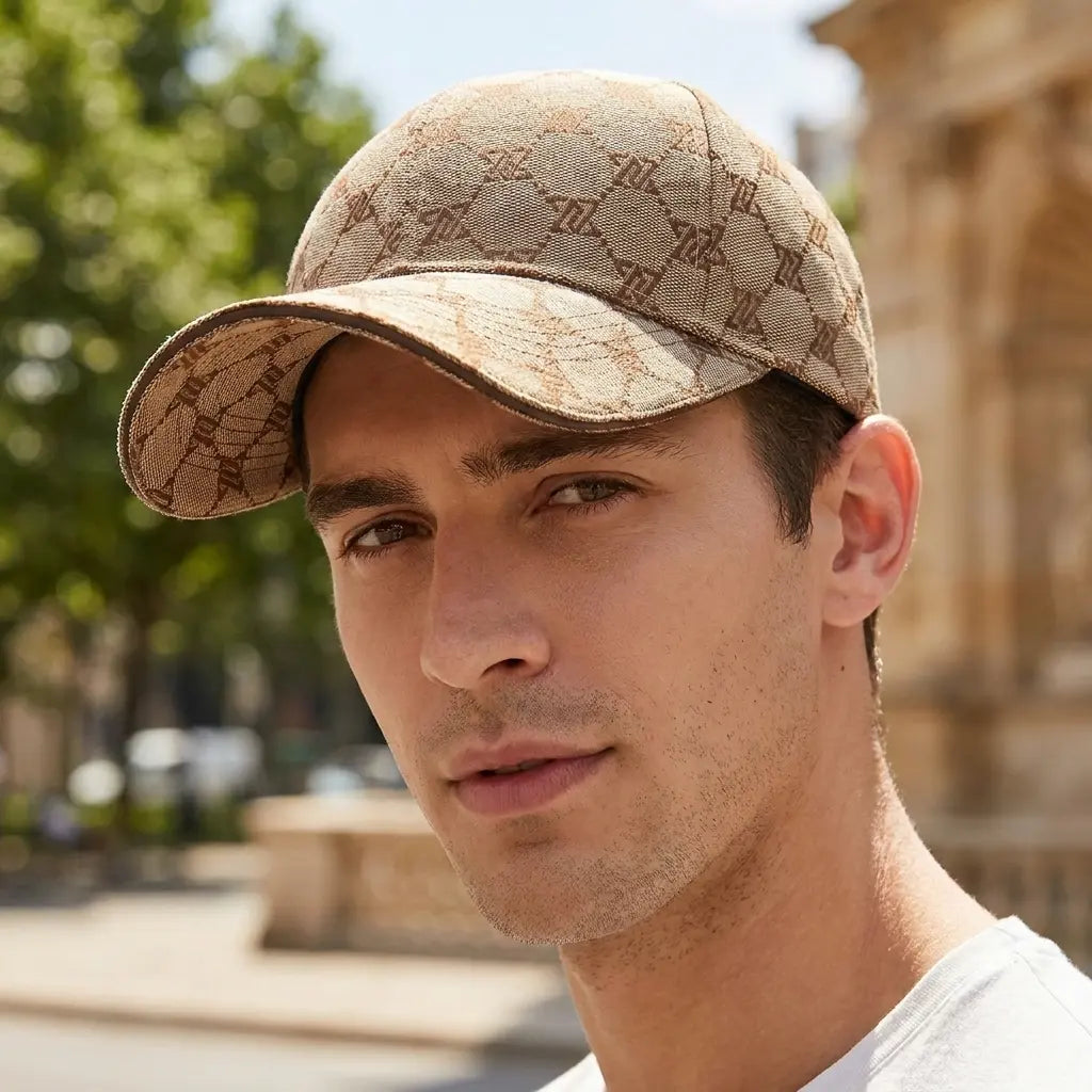 Manhattan Vintage Panels Cotton Baseball Cap