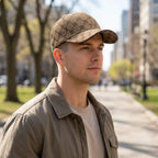 Manhattan Vintage Panels Cotton Baseball Cap