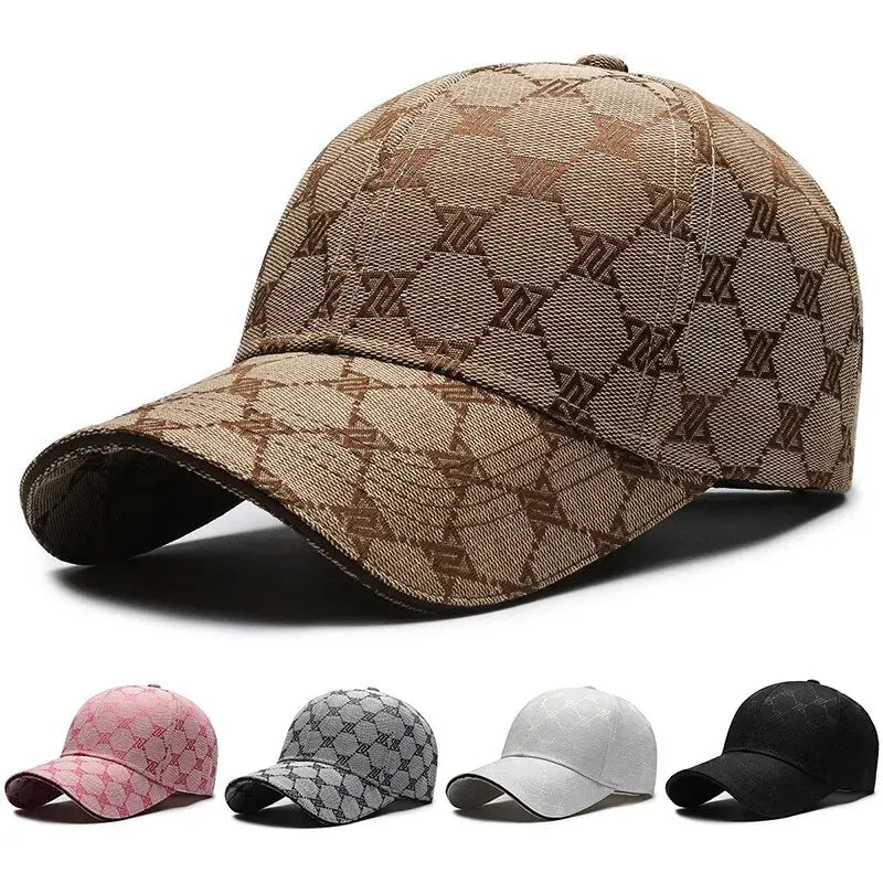 Manhattan Vintage Panels Cotton Baseball Cap