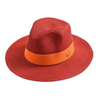 Maracaibo Summer Straw Fedora Hat