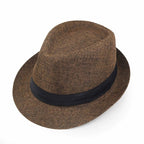 Marseille Summer Linen Trilby Hat