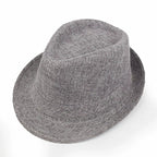 Marseille Summer Linen Trilby Hat