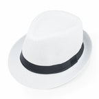 Marseille Summer Linen Trilby Hat