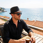 Marseille Summer Linen Trilby Hat