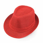 Marseille Summer Linen Trilby Hat