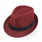 Marseille Summer Linen Trilby Hat