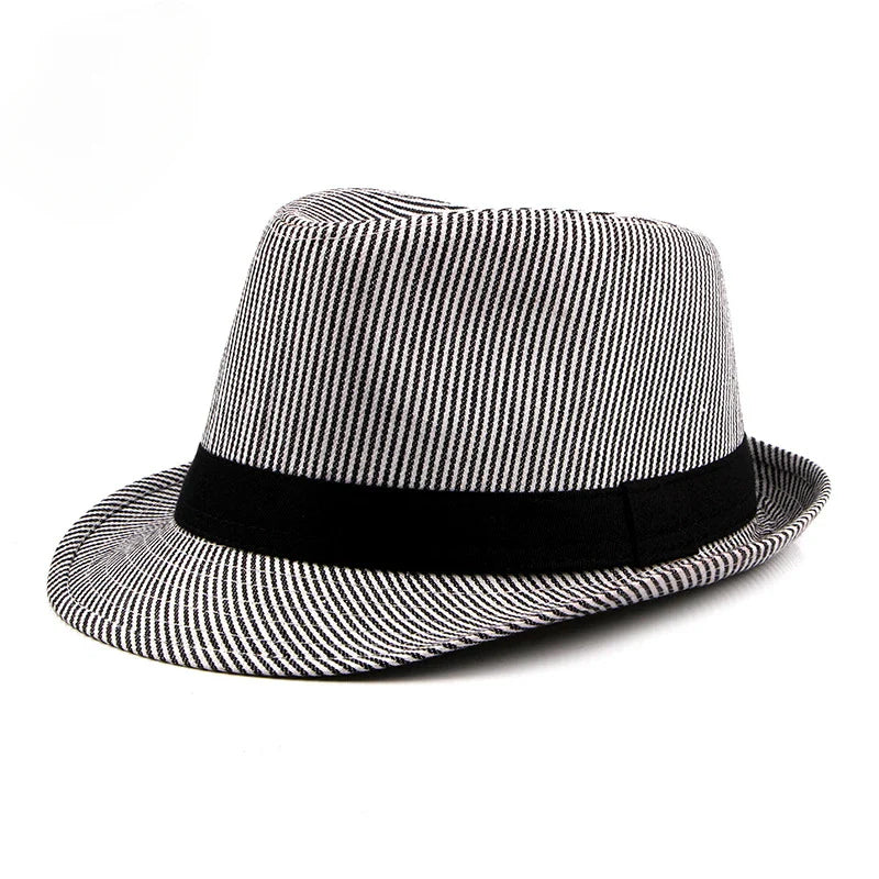 Martinelli Striped Trilby Hat