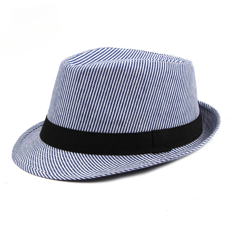 Martinelli Striped Trilby Hat