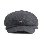 Matlok Herringbone Newsboy Cap