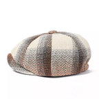 Mauriac Patchwork Winter Newsboy Cap