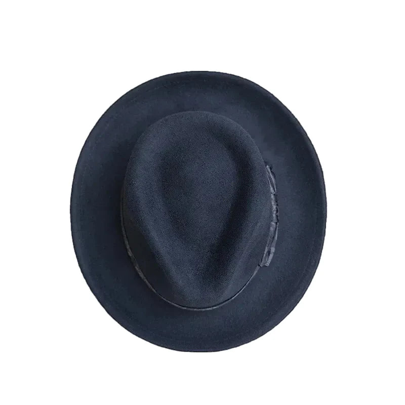 McCarthy Wool Bownkot Black Fedora Hat