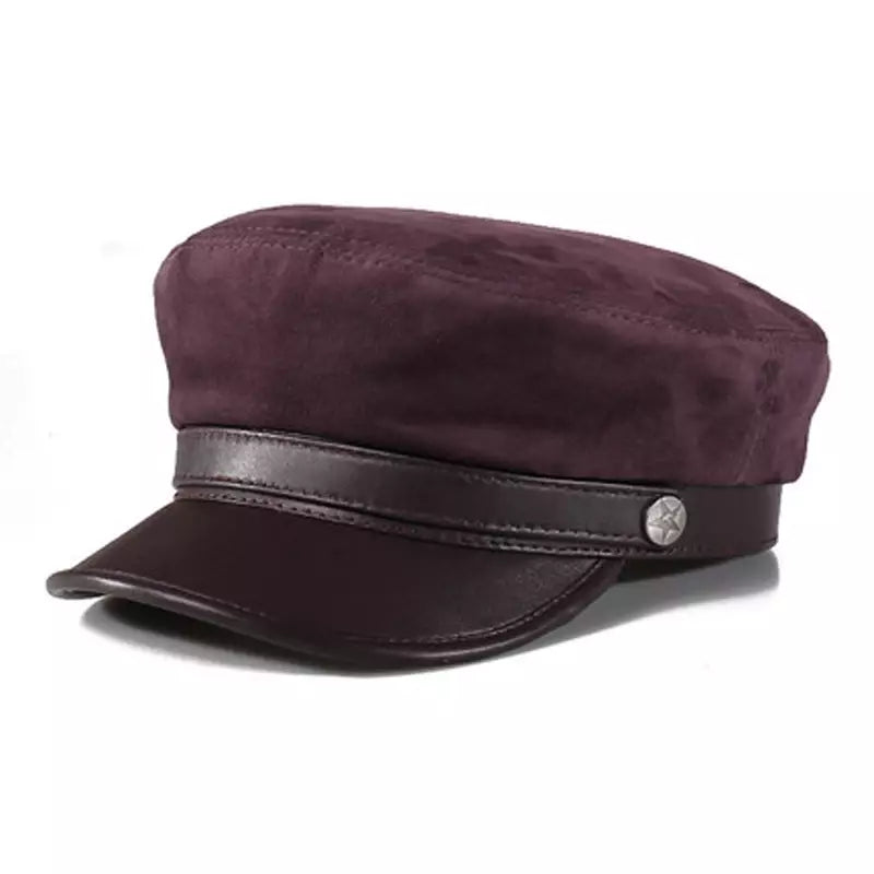 McClure Genuine Leather Sailor Cap