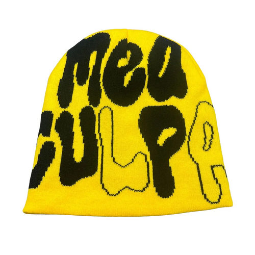 Yellow Classic Beanie